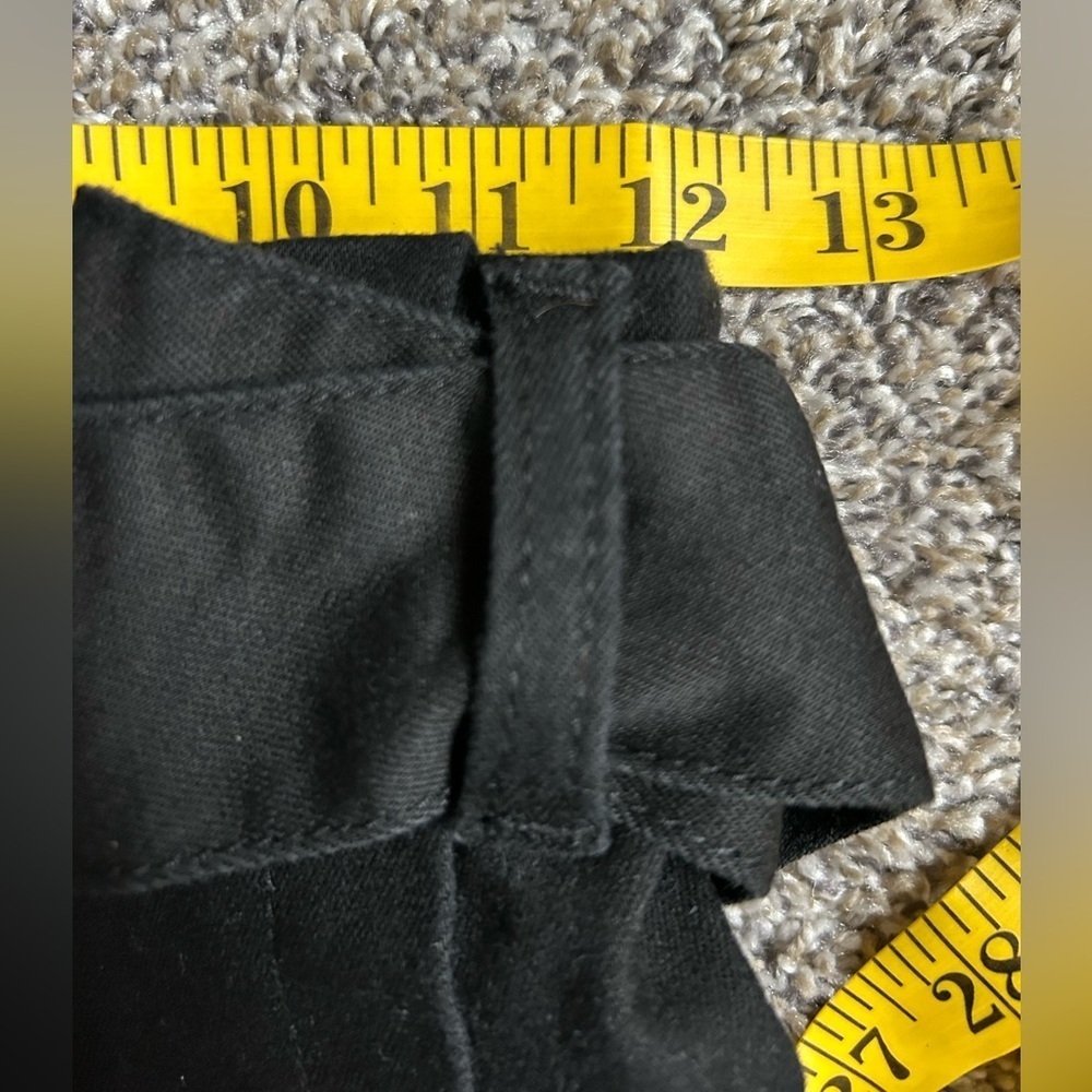 Altar’d State little black belted shorts with side zipper size medium juniors - Picture 4 of 8